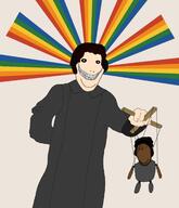 andre_live background crankama lgbt_flag puppet thatboyandre trenchcoat variant:gapejak // 1457x1694 // 950.2KB