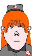 blue_eyes clothes ear female freckles ginger ginger_hair hat kolyma kuzism one_tooth redhead series:administ_soyjaks smile subvariant:vlodette transparent_background variant:vlodson white_skin // 639x1111 // 39.1KB