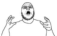 fat glasses open_hands open_mouth soyboy soyjak stubble template variant:mermaidboy variant:unknown youtuber // 691x443 // 13.1KB