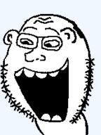 bald beard ear glasses ias open_mouth soyjak teeth variant:tulsajak white_skin // 166x222 // 5.0KB