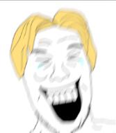 crying laughing stubble variant:unknown // 222x255 // 37.0KB