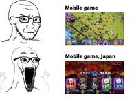 arm clash_of_clans concerned frown glasses hand hands_up japan open_mouth soyjak soyjak_comic stubble subvariant:soyak_(irritated) subvariant:wewjak text thing_japanese variant:soyak video_game // 640x479 // 315.6KB