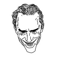grin happy jordan_peterson open_mouth smile soyjak wrinkles // 500x500 // 12.7KB