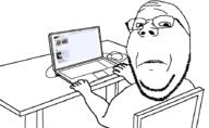 frown glasses newfag stubble subvariant:wholesome_soyjak teeth variant:chudjak variant:gapejak // 1792x1100 // 776.8KB