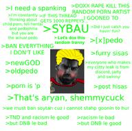 all_soyteens_look_like_this ban_everything_i_don't_like greentext meta:gigachaded nas:gigachad variant:alicia yellow_hair // 1482x1476 // 798.7KB