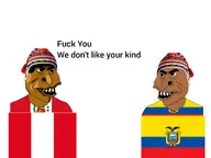 big_nose brown_skin ecuador ecuadorian flag:ecuador flag:peru fuck_off_we_dont_want_your_kind_here open_mouth peru peruvian peruvian_hat teeth ugly variant:peruvianmutt // 1920x1440 // 244.0KB