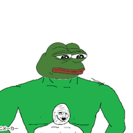 amphibian animated arm egg frog glasses nas:pepe open_mouth pepe_the_frog poyopoyo sex soyjak stubble tonton variant:soyak // 400x273 // 161.5KB