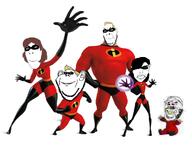 babyjak caca dash elastigirl femjak jack_jack mr_incredible the_incredibles variant:chudjak variant:cobson variant:gapejak variant:impish_soyak_ears violet_parr // 4848x3653 // 1004.3KB