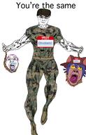 Amnity_(Namefag) Chudcaric_(namefag) chud jimbo_(namefag) muscular_chud trans troon // 856x1341 // 780.2KB