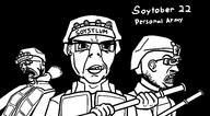 2soyjaks arm armor art artist:wauwboer asylum baton black_and_white choking chud dark drawfag drawing ear glasses grab hand helmet lips meta:soytober meta:soytober2024 night_vision_goggles personal_army shadow soycurity soysylum stubble tongue variant:chudjak variant:feraljak variant:soyak // 2662x1470 // 206.5KB
