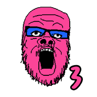 3 blue_glasses doll_(user) dollbooru glasses head looking_up number open_mouth pink_skin series:dollbooru_counters soyjak stubble teeth template text transparent_background variant:a24_slowburn_soyjak // 800x800 // 16.5KB