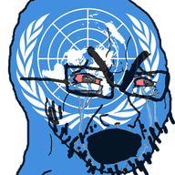 bloodshot_eyes blue crying glasses open_mouth soyjak stubble thick_eyebrows united_nations variant:cryboy_soyjak // 572x675 // 205.9KB