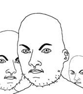 ear eyebrows eyes meta:tagme mouth multiple_soyjaks nose stubble variant:hercules // 600x676 // 28.0KB