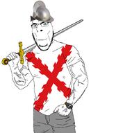 1492 blue_eyes buff clothes conquistador flag:spanish_empire helmet holding_sword spain spanish_empire stubble sword variant:cobson // 1834x2103 // 237.5KB