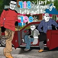 3soyjaks car flag:transgender_pride_flag house irl_background rope stubble subvariant:chudjak_front variant:chudjak variant:impish_soyak_ears variant:smugjak // 1000x1000 // 675.5KB