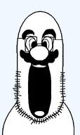 bald body eyebrows glasses mario mustache open_mouth stubble thick_eyebrows tongue transparent_background variant:marv // 376x632 // 9.9KB