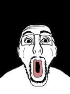 ear glasses open_mouth soyjak stubble variant:oujak // 510x680 // 37.6KB