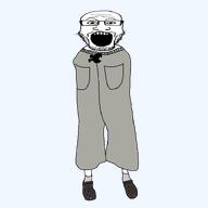 crocs long_pants mouth_open photo rapper variant:markiplier_soyjak xaviersobased // 736x736 // 32.4KB