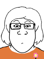 female flower glasses plant shy subvariant:female_markiplier transparent_background variant:markiplier_soyjak variant:suba woman // 600x800 // 13.8KB