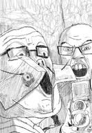 clothes drawfag drawing glasses gun money open_mouth soyjak stubble variant:feraljak variant:gapejak variant:tony_soprano_soyjak // 1423x2048 // 647.6KB