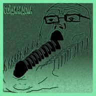 belarus cyrillic_text glasses green molchat_doma multiple_mouths open_mouth russia soyjak text variant:tony_soprano_soyjak // 1560x1560 // 4.4MB