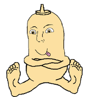 arms_crossed custard_(user) sitting subvariant:jellybean tongue_out transparent_background variant:flubbert // 600x658 // 19.2KB
