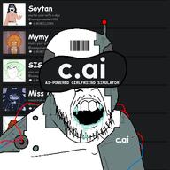 Warrior-Z(user) character_ai crystal_cafe miss_circle mymy sisa subvariant:gapejak_female subvariant:mexiaryan variant:feraljak variant:gapejak variant:soytan // 1500x1500 // 265.4KB
