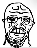 distorted drawn glasses looking_at_you redraw teeth variant:sidjak wrinkles // 1170x1538 // 191.0KB