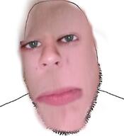 green_eyes irl sad soyjak soyteen stubble variant:cobson // 775x849 // 34.9KB