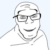 happy shaved smile subvariant:wholesome_feraljak template variant:feraljak white_skin wholesome // 1025x1025 // 21.1KB