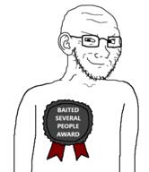 arm award badge bait baited_several_people_award closed_mouth ear glasses smug soyjak stubble variant:soyak // 520x600 // 43.9KB