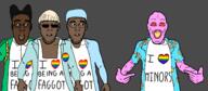4soyjaks blood call_me_if_you_get_lost cherry_bomb chromakopia chur_bum clothes glasses goblin_(tyler_the_creator) hat i_love igor jacket open_mouth pedophile pedophilia pointing scared shadow shadowjak ski-mask soyjak st_chroma stubble tyler_baudelaire tyler_the_creator variant:shirtjak yellow_hair // 1394x609 // 174.1KB