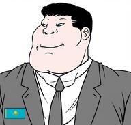 Kazakh aryan asia asian clothes flag kazakhstan subvariant:chinkaryan subvariant:chinkmutt suit variant:meximutt // 1133x1080 // 237.5KB