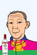 1864 bottle castle closed_mouth clothes crown ear flag flag:krasnodar_krai hair krai krasnodar_krai neutral russia smirnoff soyjak text track_suit transparent transparent_background variant:kuzjak vodka white_skin // 810x1192 // 227.8KB