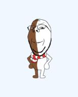 brown_skin evil glasses midget scarf stubble variant:gapejak white_skin // 800x1000 // 77.8KB