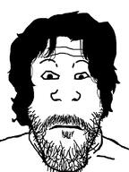 closed_mouth hair neutral soyjak stubble subvariant:neutralplier variant:markiplier_soyjak // 600x800 // 78.1KB