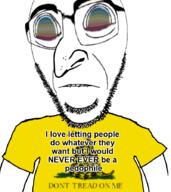 beard deformed flag:minor_attracted_person glasses libertarian lolbert stubble subvariant:hydrocephason variant:cobson // 800x900 // 310.9KB