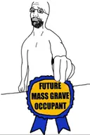 award bald beard faggot future_mass_grave_occupant glasses retard smug soyjak variant:bartender white_background white_skin // 959x1434 // 80.6KB