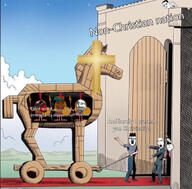 beard big_lips brown_skin castle christianity clothes cross crying fnf_pedo glasses hair hat jewish_nose multiple_soyjaks nas:merchant open_mouth red_eyes smile subvariant:chudjak_front subvariant:chudplier text trend:jartycuck trojan_horse variant:a24_slowburn_soyjak variant:chudjak variant:cobson variant:impish_soyak_ears yellow_sclera // 1125x1110 // 344.8KB