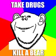 advice_animals artist:sabiopajin background ear impact_font lazy meta:i_dont_know_how_to_tag meta:tagme old_internet rainbow smile stubble user=sabiopajin variant:impish_soyak_ears // 500x500 // 74.9KB