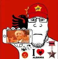 albania albanian_eagle albanian_flag communism enver_hoxha flag:albania friedrich_engels hammer_and_sickle joseph_stalin karl_marx marxism_leninism medal socialism subvariant:neutralplier subvariant:phoneplier variant:markiplier_soyjak vladimir_lenin // 1080x1098 // 116.9KB