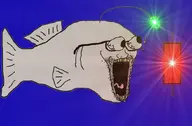 angler_fish eyes_popping fish glasses light shocked soyjak stubble subvariant:waow subvariant:wewjak teeth tongue underwater variant:excited_soyjak variant:soyak water yellow_teeth // 850x556 // 46.1KB