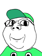 banban clothes emerald_(namefag) garten_of_banban glasses green_hat green_shirt hat meta:namefags series:deformed_baby_namefags subvariant:eduardo variant:impish_soyak_ears white_skin // 600x800 // 13.3KB
