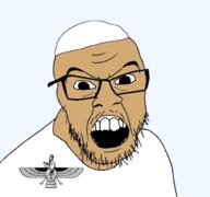 glasses stubble variant:feraljak zoroastrian // 657x616 // 100.1KB