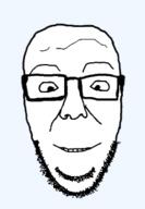 bald beard cobson_beard forehead_mark glasses happy lasses markiplier_glasses nasolabial_folds plier_glasses variant:unknown wholesome wrinkles // 230x332 // 23.6KB