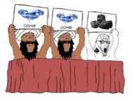 3soyjaks arab arm bac bar beard big_arab_cock big_arab_rocks bloodshot_eyes brown_skin clothes coal crying gem glasses hand hat holding_object islam judaism judge kikecoal large_eyebrows nice_jewish_boy nice_jewish_buttslut njb oghw open_mouth our_gems_have_won sign soyjak spade stubble subvariant:wholesome_soyjak table tattoo tiny_jewish_pecker tjp tkd total_kike_destruction turban variant:gapejak variant:soyak // 1260x942 // 288.2KB