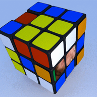 2019 3dgifmaker animated beard closed_mouth clothes distorted ext=gif fat fat_duel glasses irl open_mouth red_tshirt rubix_cube schizo soyboy subvariant:fatjak_irl tshirt variant:fatjak // 400x300 // 1.1MB