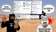 bashar_alassad christianity dawla europe iran iraq isis islam jesus middle_east muslims shia shia_islam syria variant:bernd variant:chudjak white_skin // 2048x1152 // 1.5MB bashar_alassad christianity dawla europe iran iraq isis islam jesus middle_east muslims shia shia_islam syria variant:bernd variant:chudjak white_skin // 2048x1152 // 1.5MB