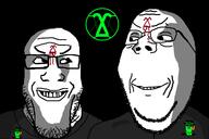 are_you_soying_what_im_soying blood chood choodism cult cultist evil ominous thrembo variant:gapejak variant:markiplier_soyjak // 1200x800 // 67.3KB