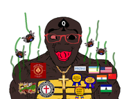 adolf_hitler anti_fascist anti_nazi antifa autism_patient_award award black_skin bloodshot_eyes buff bug christian_cross christianity distorted flag:china flag:india flag:lesotho flag:minor_attracted_person flag:united_states fly glasses jartyfly lips map_(pedophile) meta:namefags necklace nigger pedophile prizins_(user) punch queen_of_spades red_lips seething shitskin smile stinky stubble subvariant:feraljak_front subvariant:muscular_chud teenage_mutant_ninja_turtles trad_west trend:jartycuck trend:slopjak turtle variant:chudjak variant:feraljak